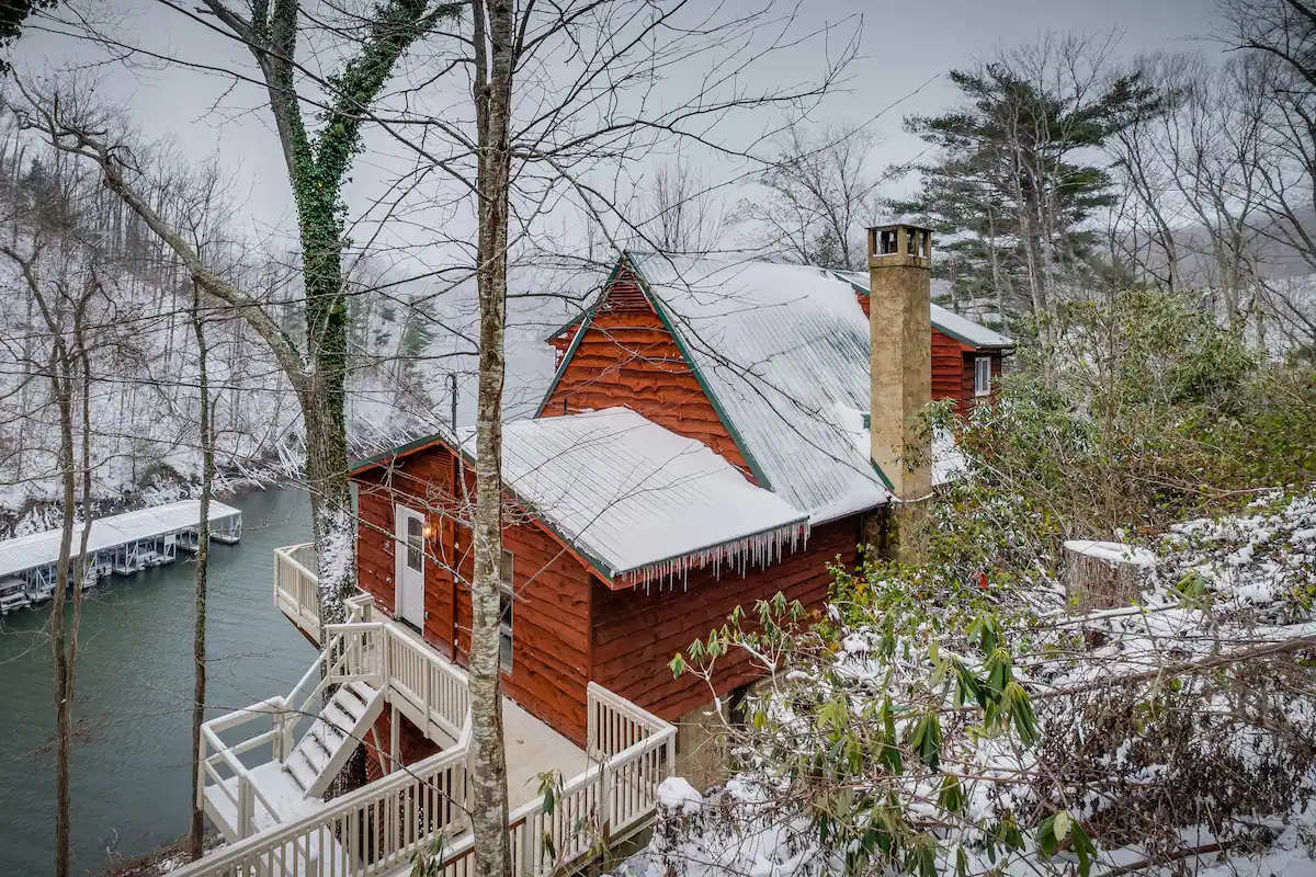 Watauga Lakefront Home